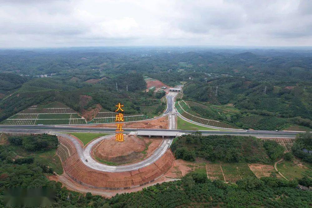 南湛高速公路浦北段图片