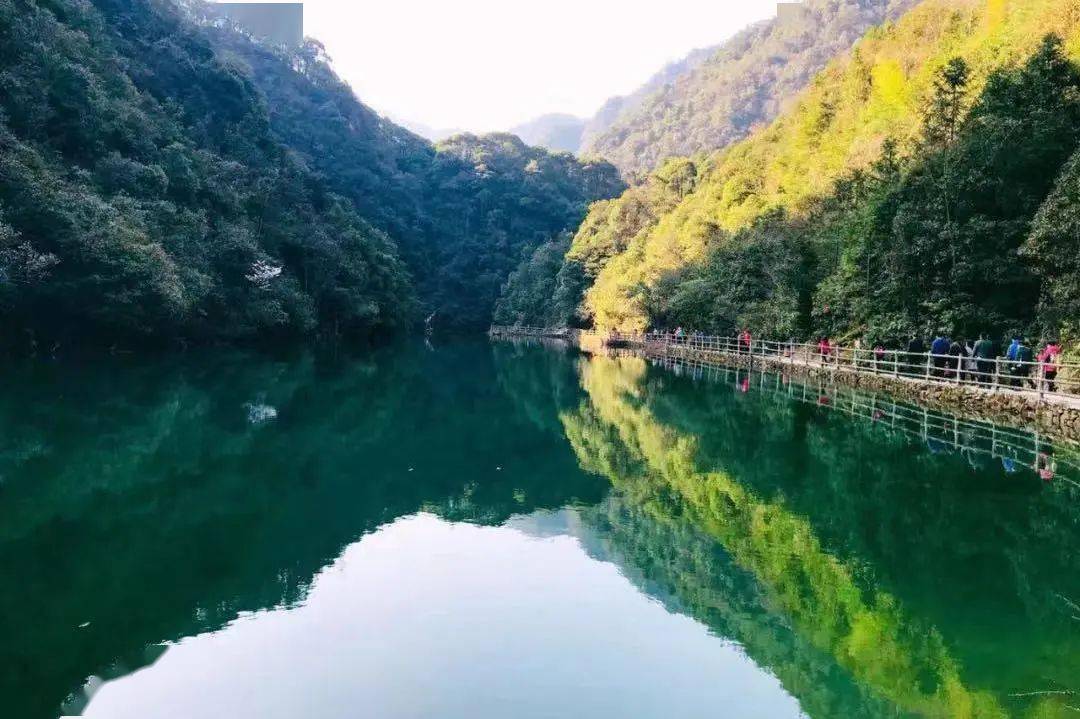 来徽州大峡谷!一键开启清凉激爽模式_休宁县_水流_湖水
