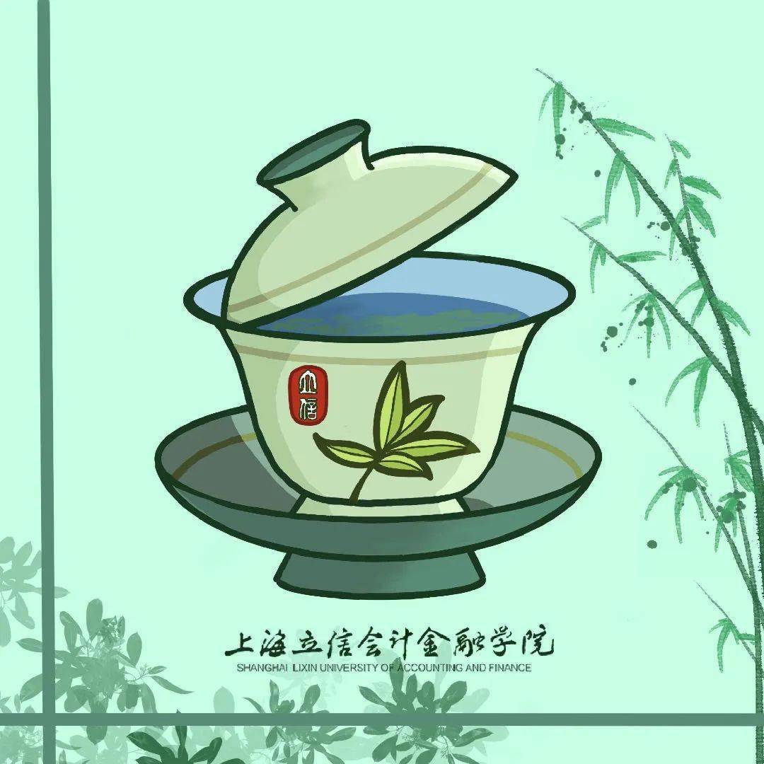 涟漪泛起微风轻抚细草抹茶绿赠你一杯立信夏日特饮今日,与校园一角