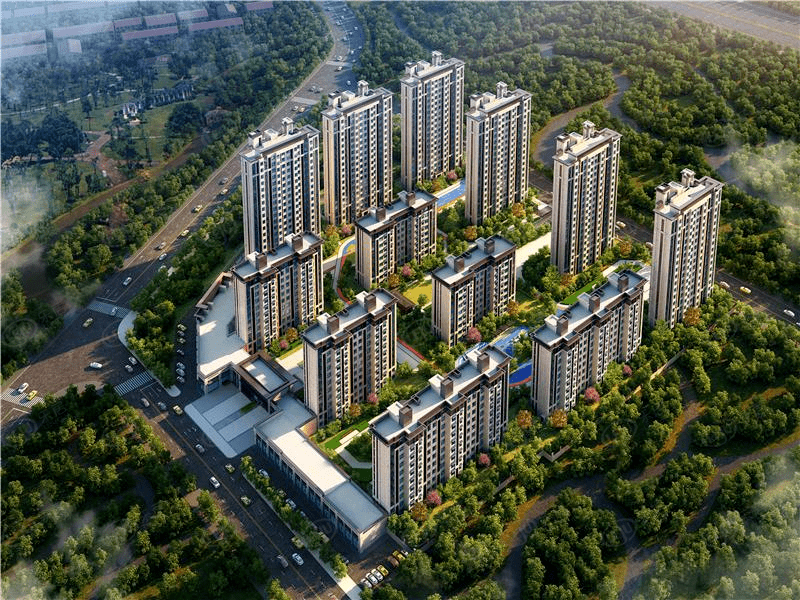 青岛即墨中骏·丽景府 户型建面约89~102㎡_楼盘_龙山街道_项目