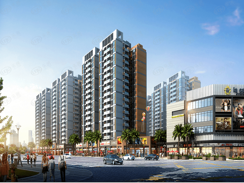 江门台山市华浩名庭 报价公布 约5500元/㎡_配套_楼盘_文化广场