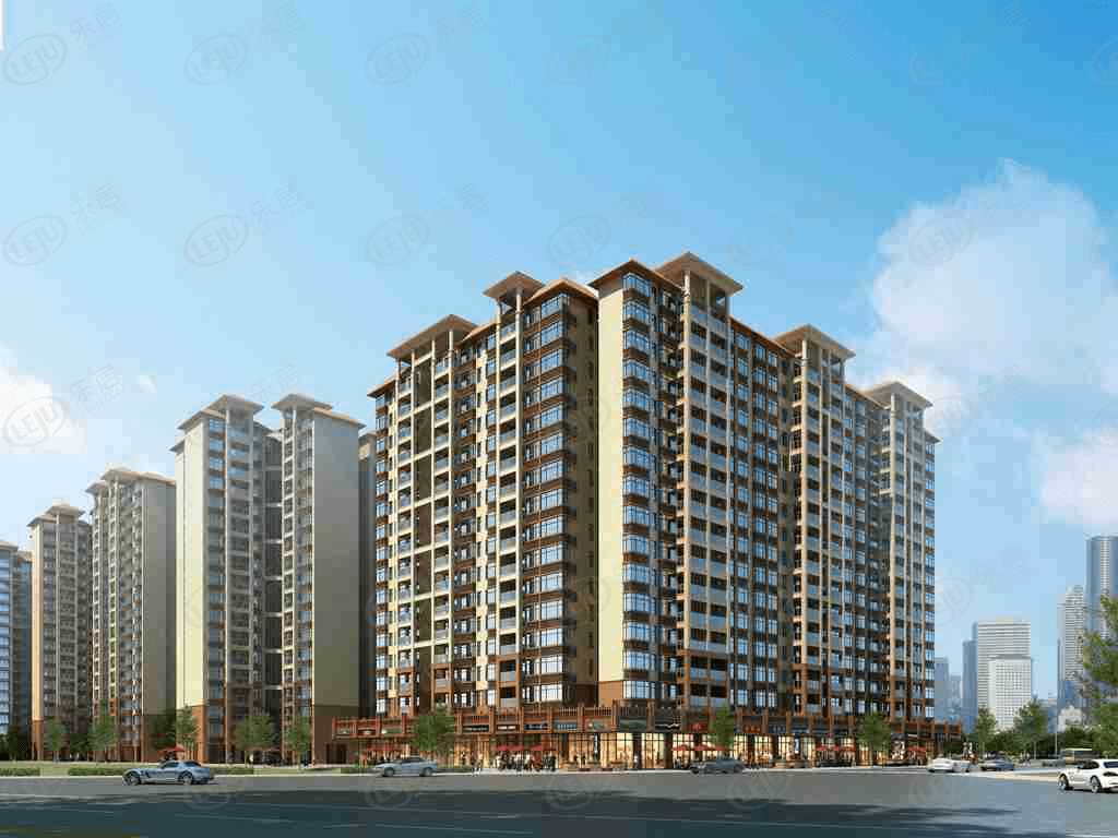 梅州兴宁市水岸帝景 户型建面约98~144㎡