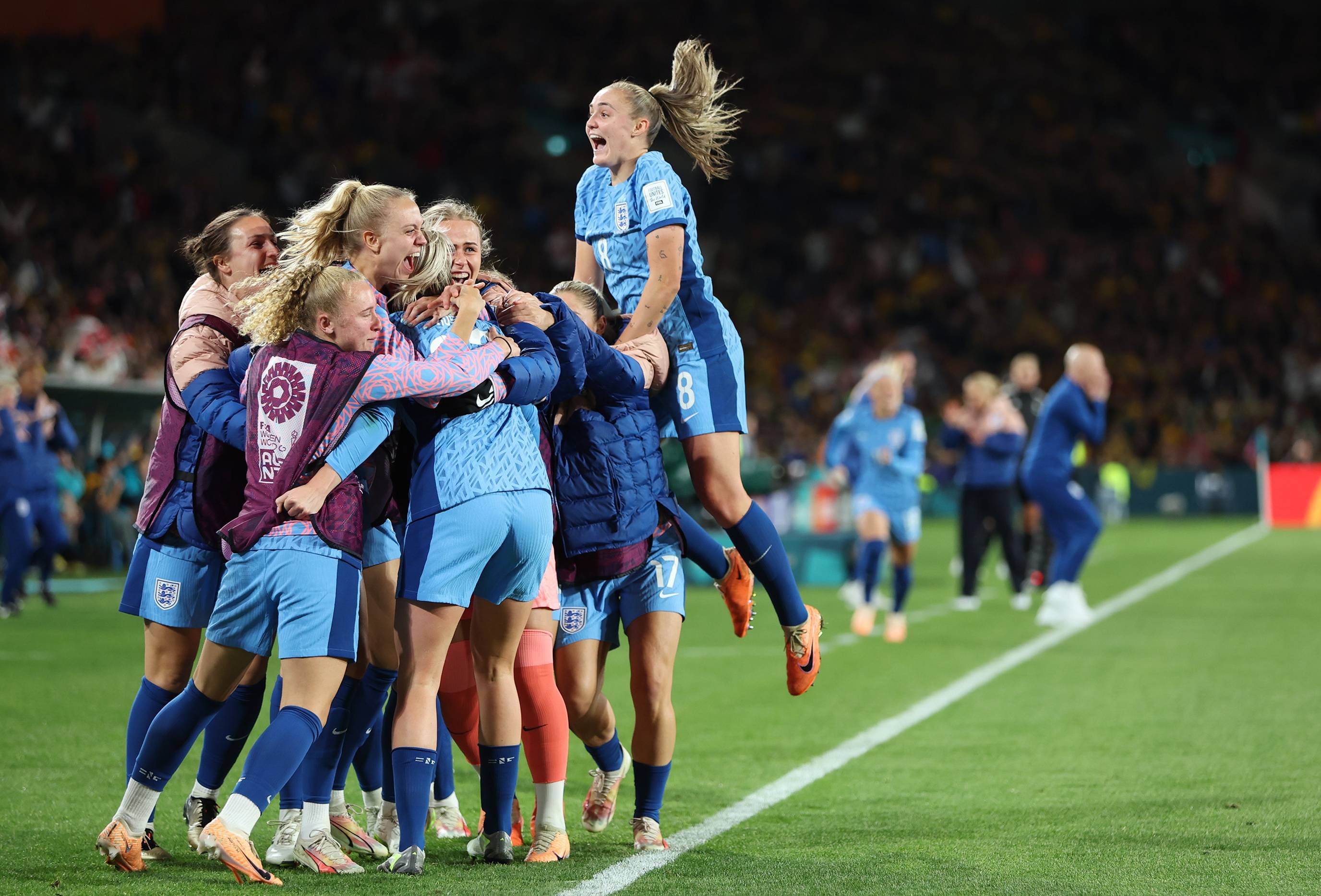 女足世界杯丨英格兰3:1淘汰澳大利亚 首次挺进女足世界杯决赛