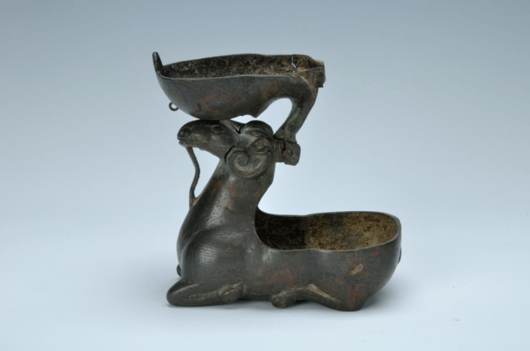 馆藏精品丨卧羊灯(五十一)_造型_汉代_羊形