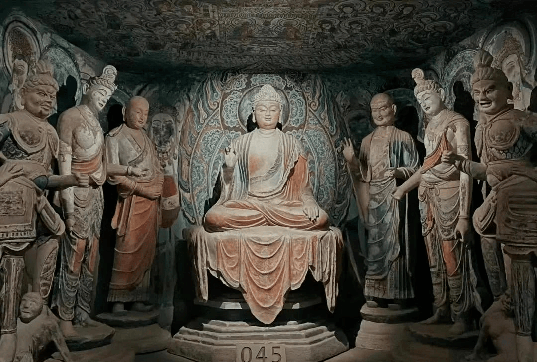 豪華 中国美術☆雲岡石窟 中国文化史蹟☆世界文化社☆長廣敏雄 アート・デザイン・音楽