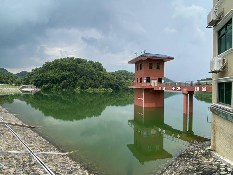 南岗河上游的木强水库.