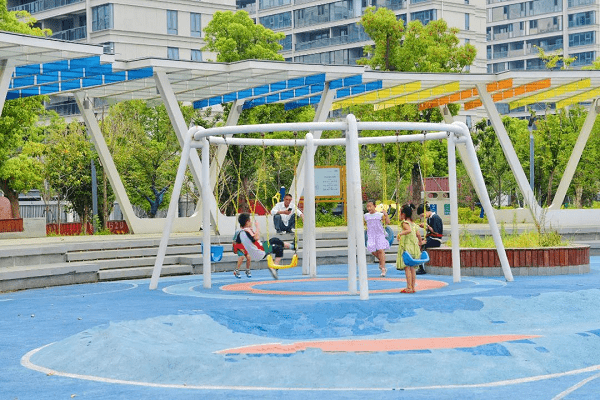 苏州相城黄桥街道:城市客厅 让幸福触"地"可及_公园_步道_环境