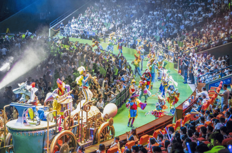 本周五六日龙之梦大马戏8场演出持续火爆!_表演_烟花_高空