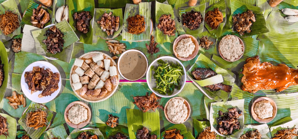 佤族人的特色美食图片