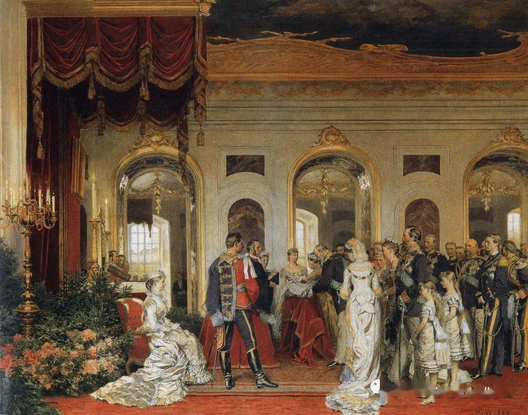 Geoffrey B small Anton von Wener油絵スーツ