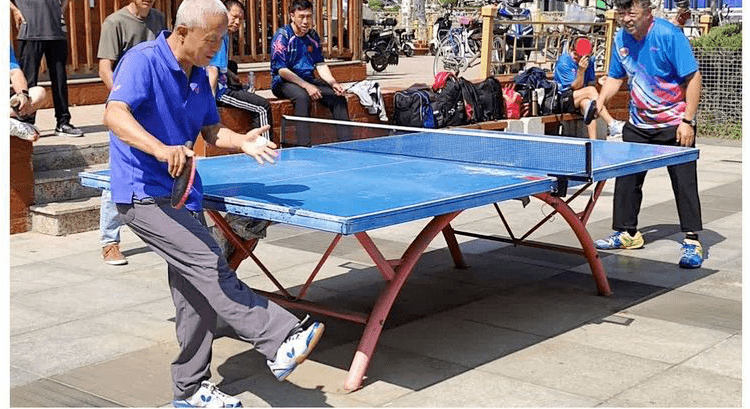 "健康正出发 乒乓动起来"呼和浩特市户外乒乓球赛成功举办_运动_比赛