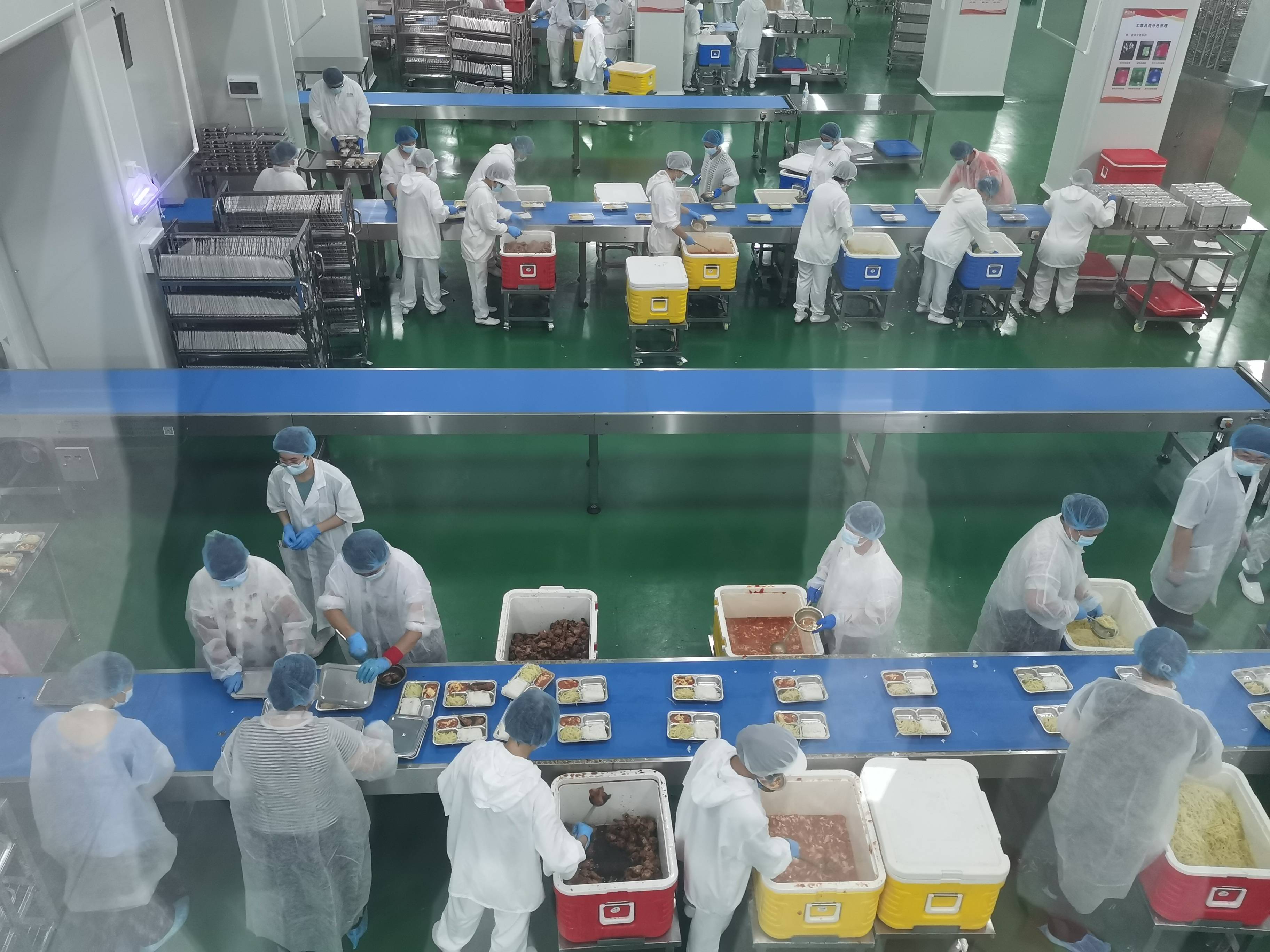 专注于营养配餐及新鲜食材配送领域,目前为佛山市内20所学校提供配餐