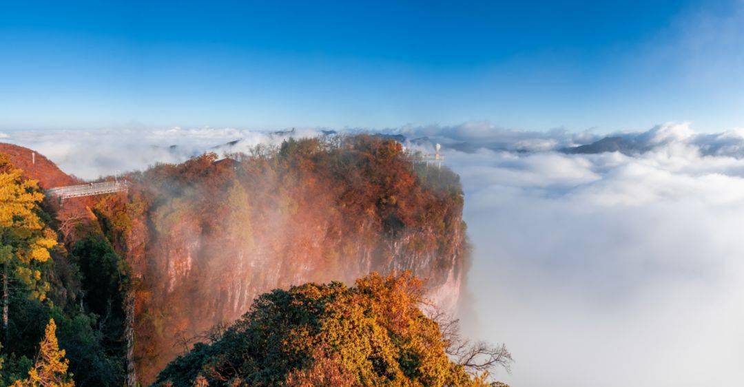 龙头山 | 云海与秋一起来了_奇遇_云雾_出发