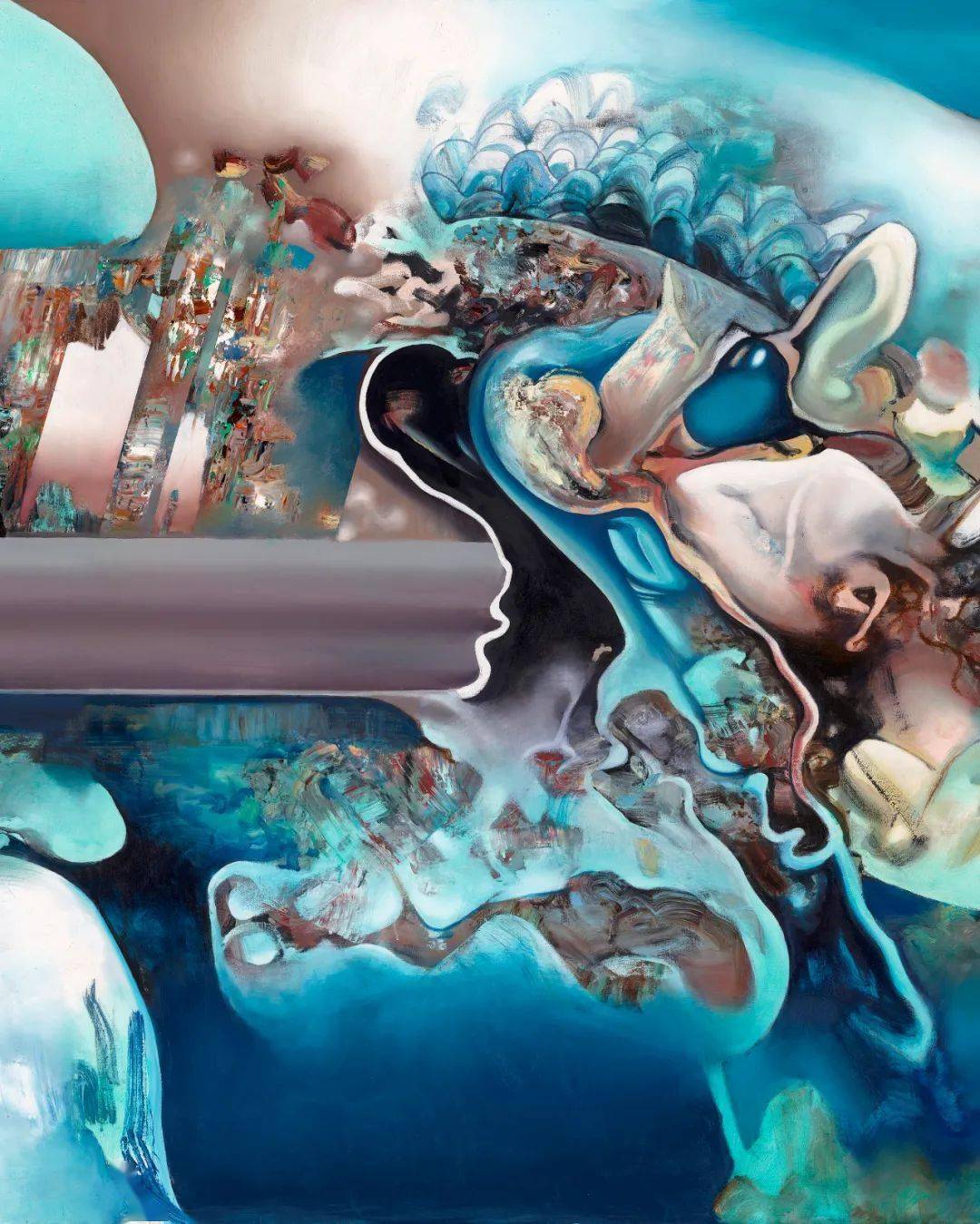 鸿蒙(局部)美术馆里的量子狂欢 (局部)英雄主义(局部)能量主义(局部)