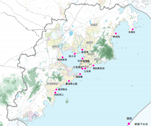 即墨女岛港周边规划图片