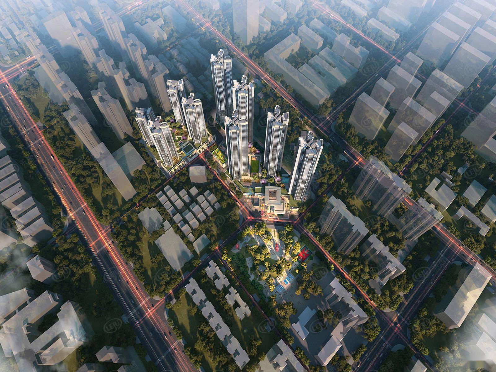深圳龙岗万科金域学府住宅 户型面积78~183㎡_项目_距离_回龙埔