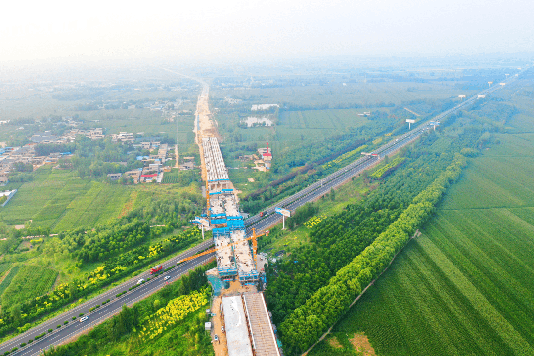 聊城大外环公路"快速成形"!_项目_路面_发展