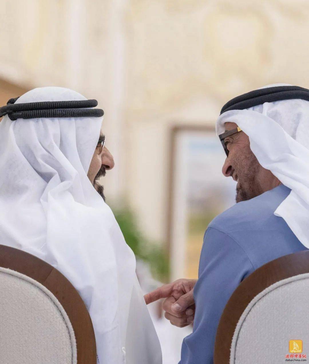 阿联酋总统和迪拜酋长图片