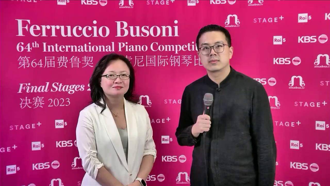专访江晨评委第64届布索尼国际钢琴比赛amadeustv今日音乐特邀主持人