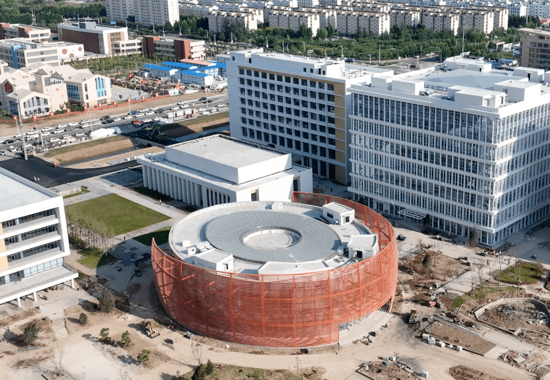 山东理工职业学院鱼台校区这些建筑也很靓