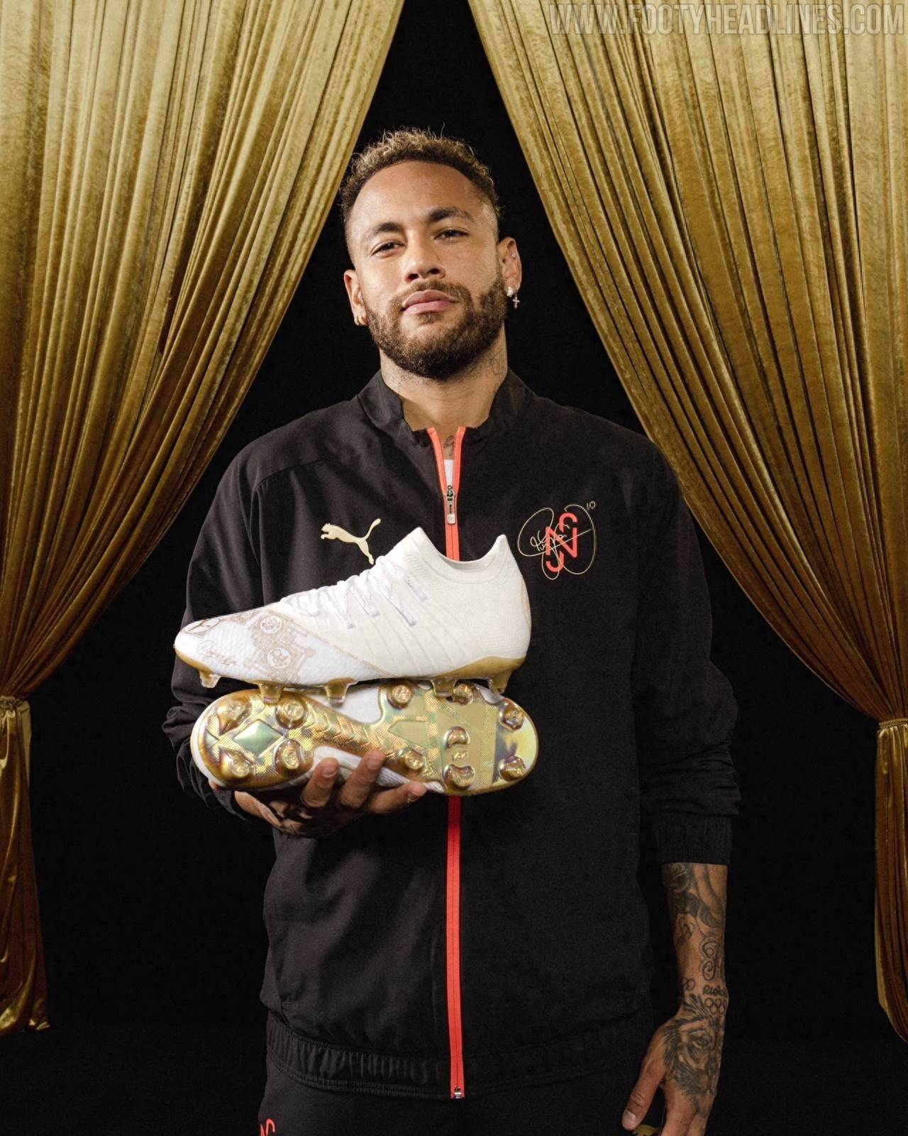 puma为内马尔加冕国家队历史射手王送上特别版future战靴_贝利_巴西