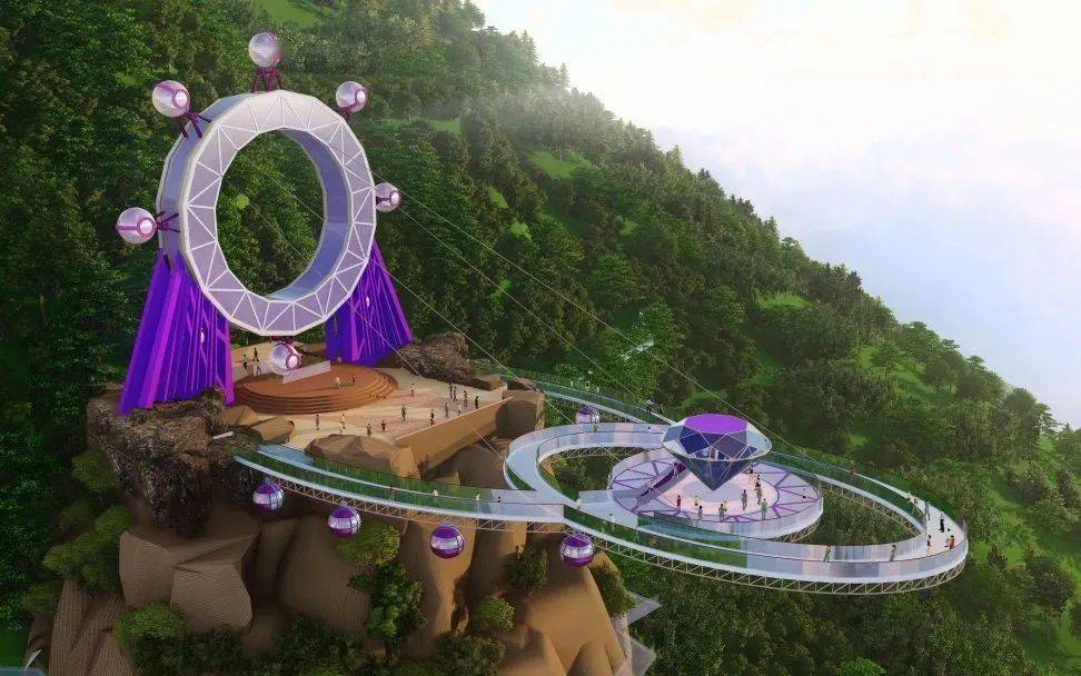 国庆来梅花山虎园打卡"新地标",超多优惠等着你!_项目_龙岩_索道