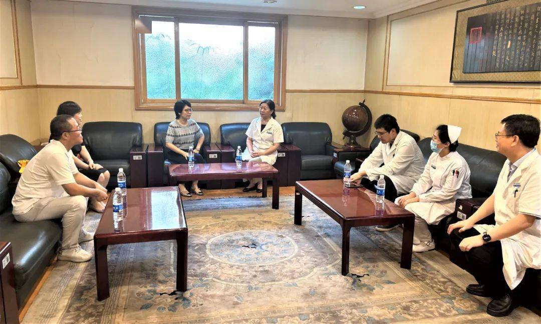 门头沟区卫健委一行走访慰问我院支援抗洪救灾医务人员_高珊_医疗