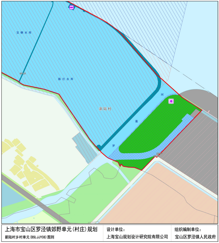 罗泾镇规划总用地面积22