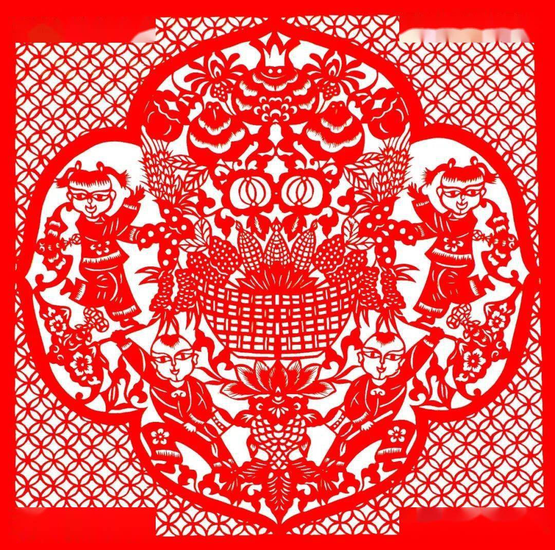 中华民族团结一家亲主题剪纸作品展