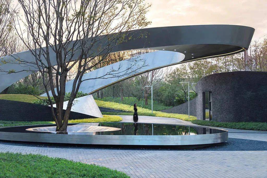 异形廊架在景观中的应用_园林_实景图_环境