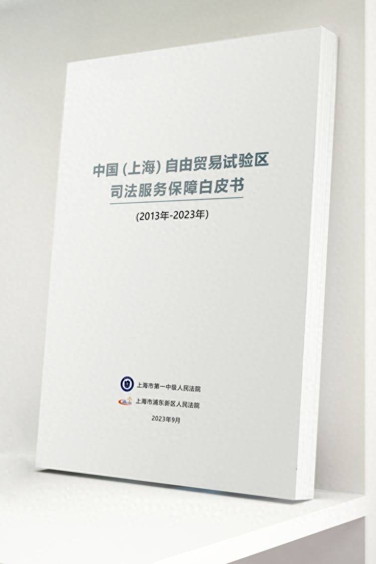 上海自贸区司法服务保障白皮书（2013年-2023年）发布_案例_纠纷_审判