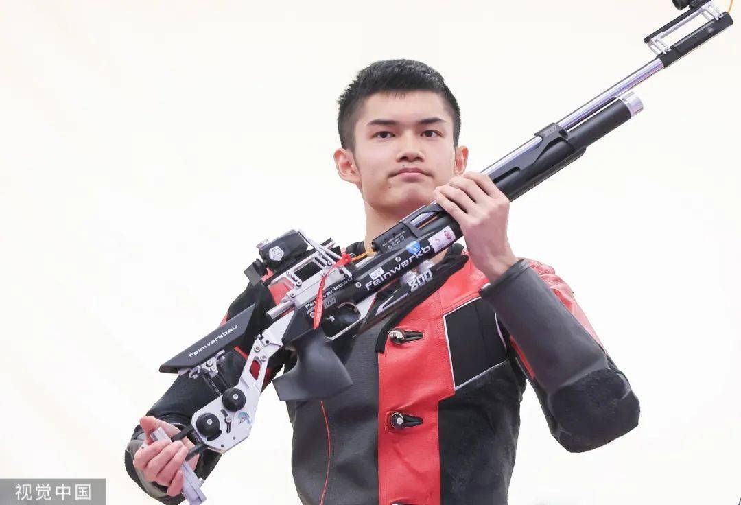 射击男子10米气步枪个人金牌盛李豪至此,本届亚运会赛艇项目比赛全部