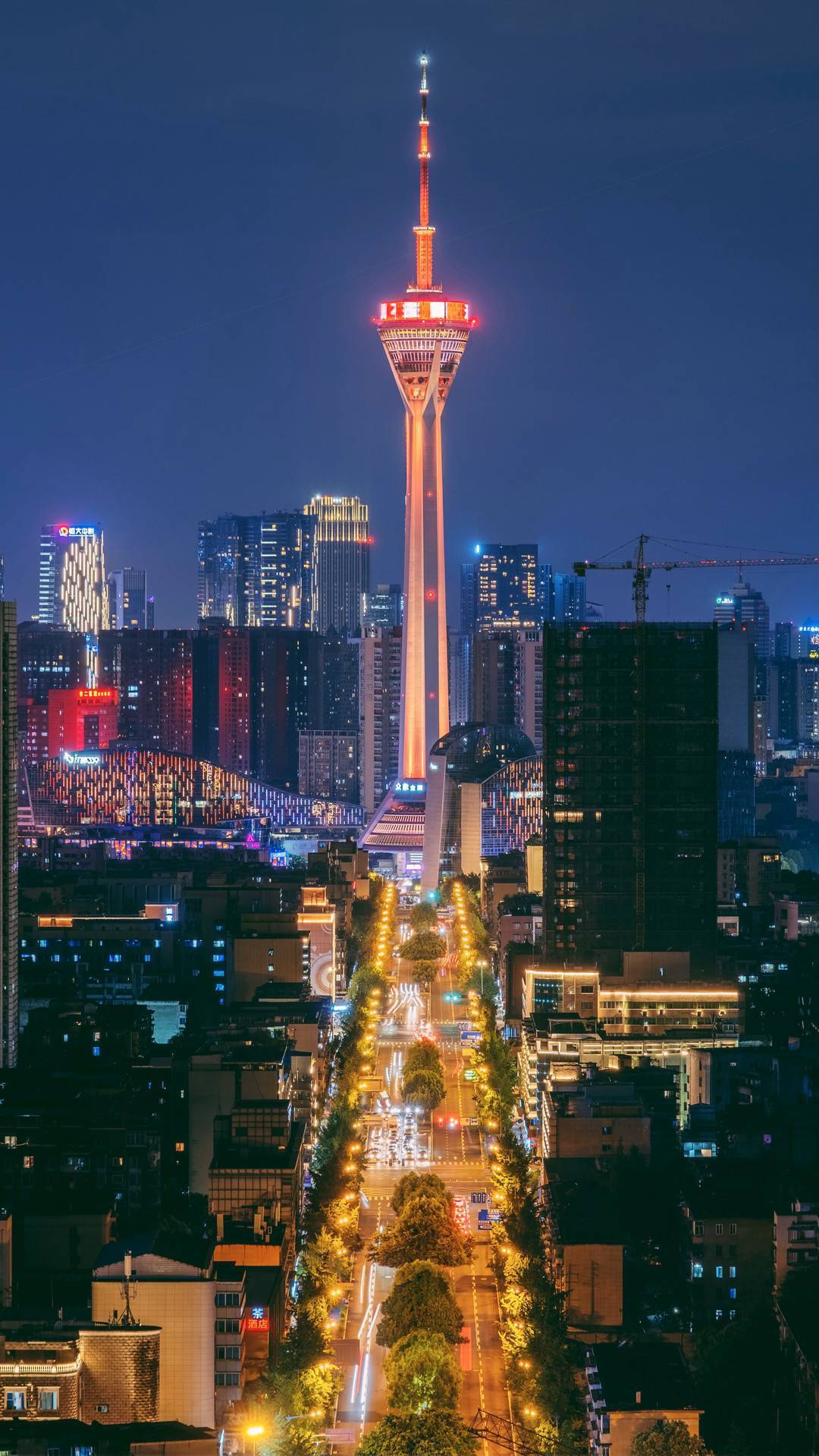 太古里,双子塔…中秋国庆双节成都将上演城市灯光秀_照明_夜景_建筑群