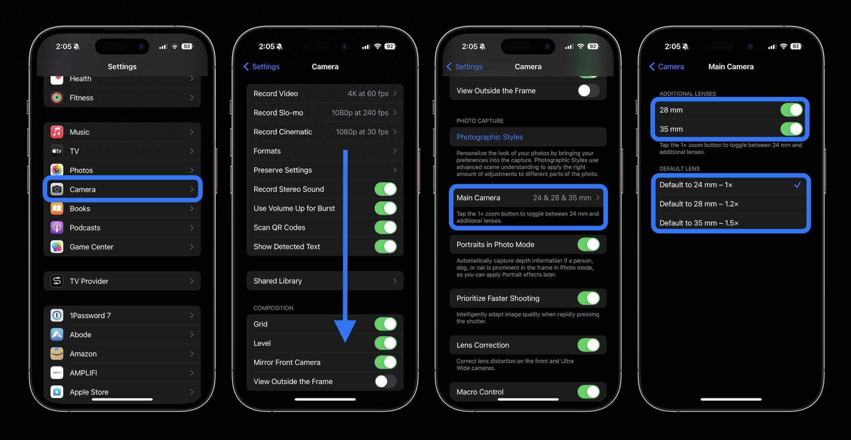 iphone 15 pro的三摄堪比7颗专业镜头?