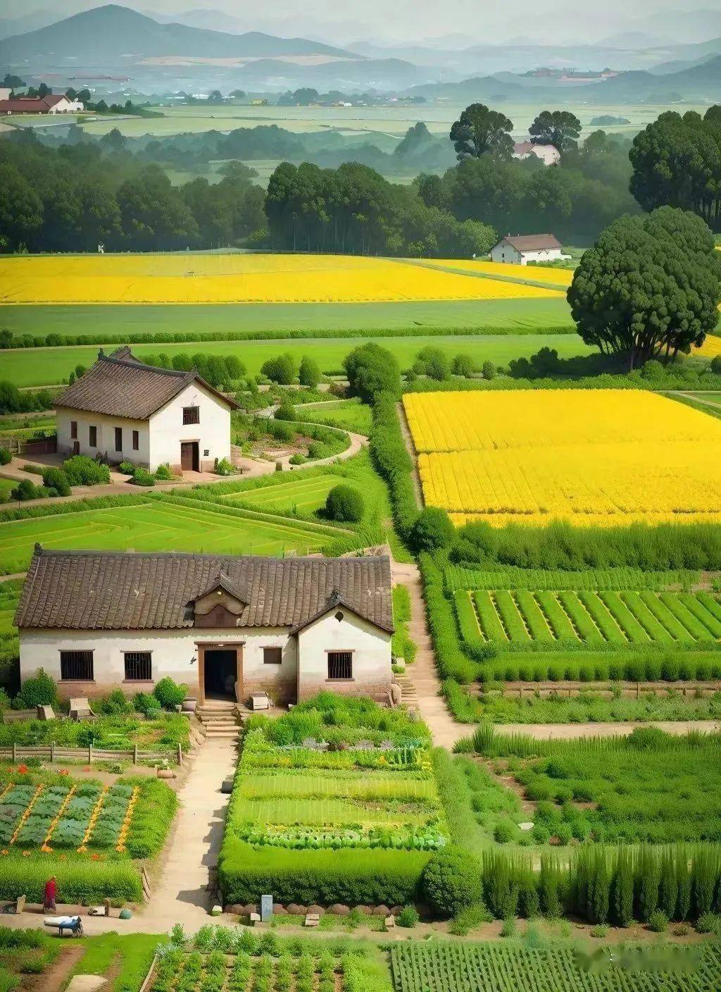 好清新的田园美景