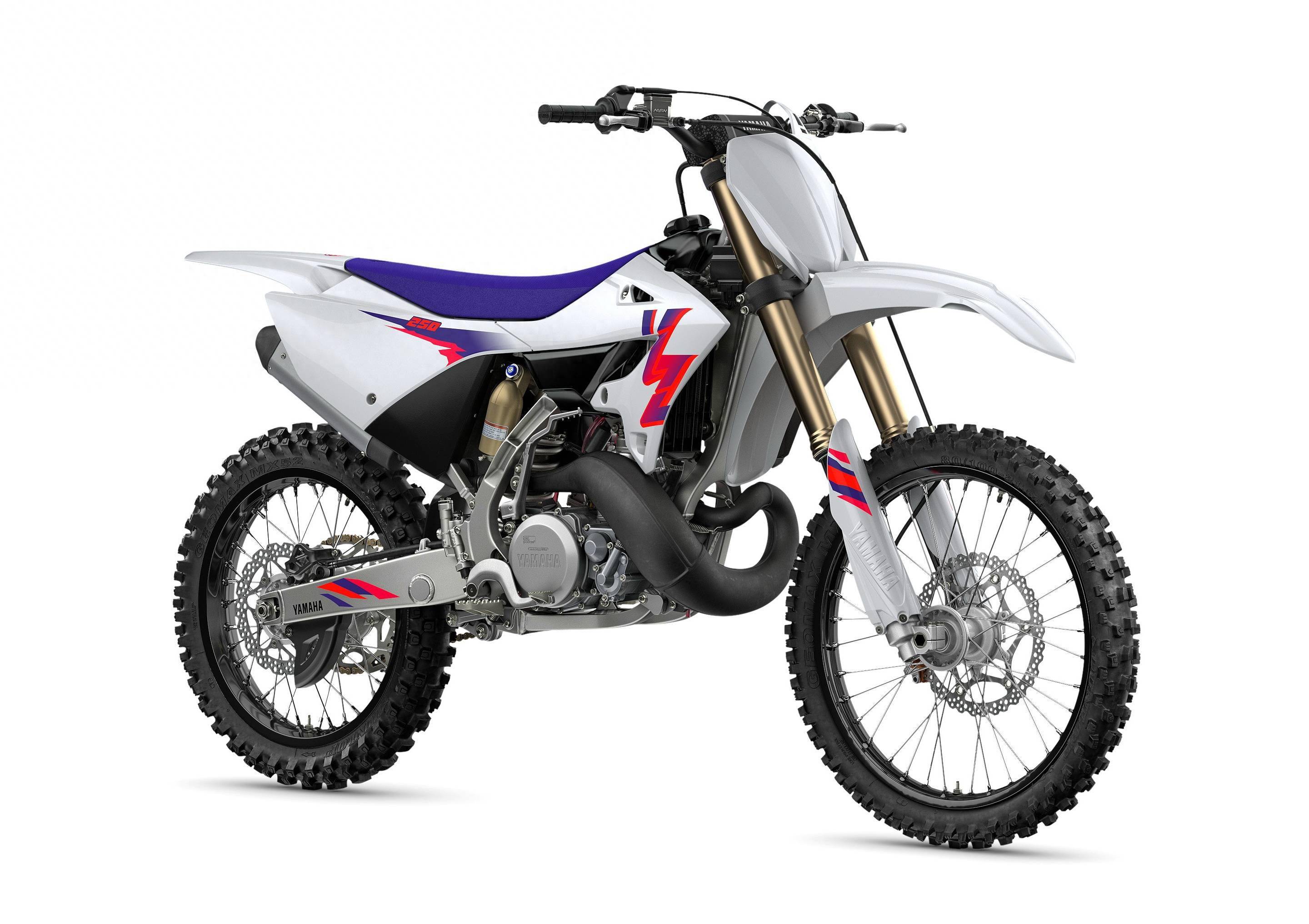 yamaha 2024 yz250lc 五十周年纪念版越野赛车