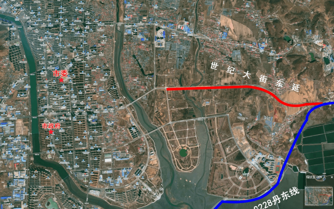 庄河市规划图图片