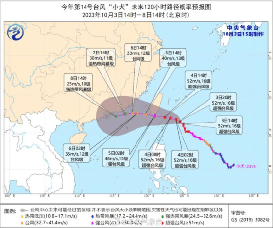超强台风“小犬”来袭！福建、广东等地局地大暴雨
