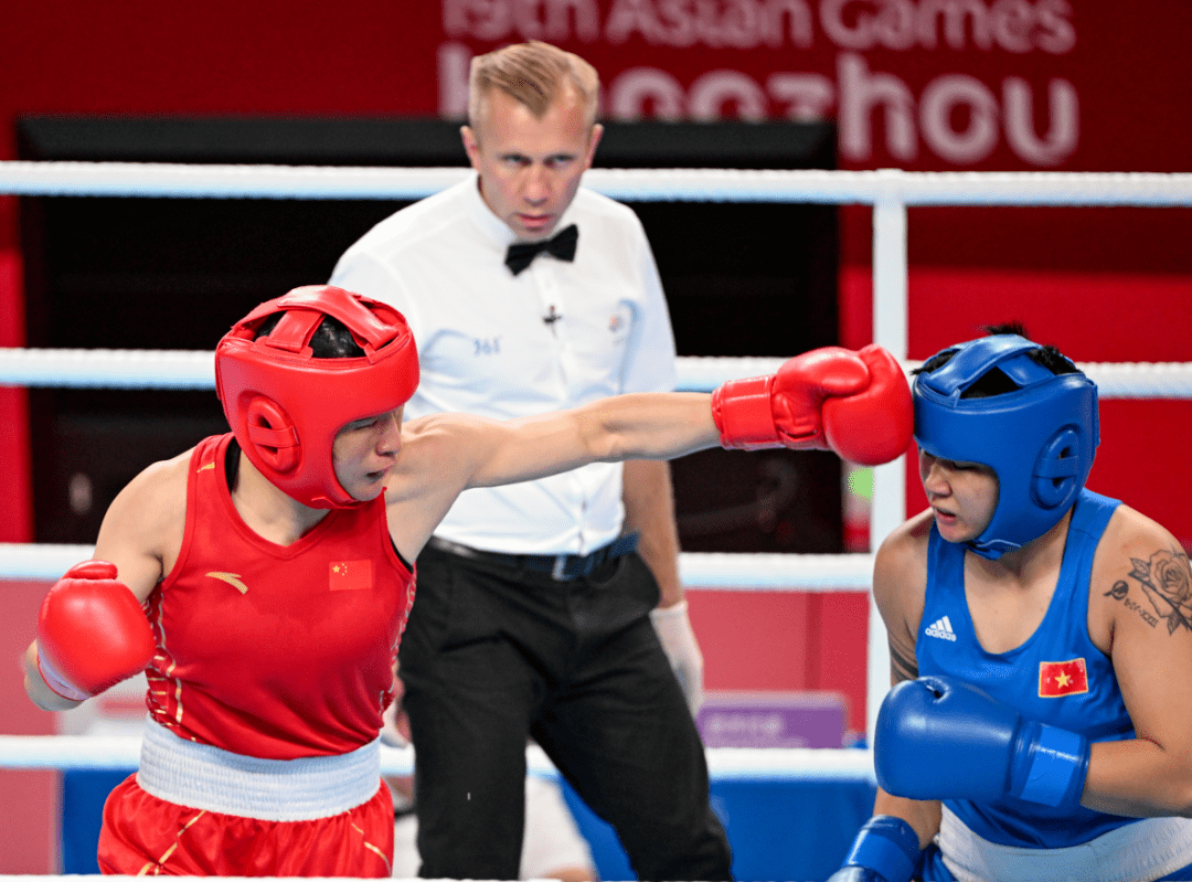 我区运动员李倩进入杭州亚运会女子拳击75公斤级比赛决赛_选手_frost