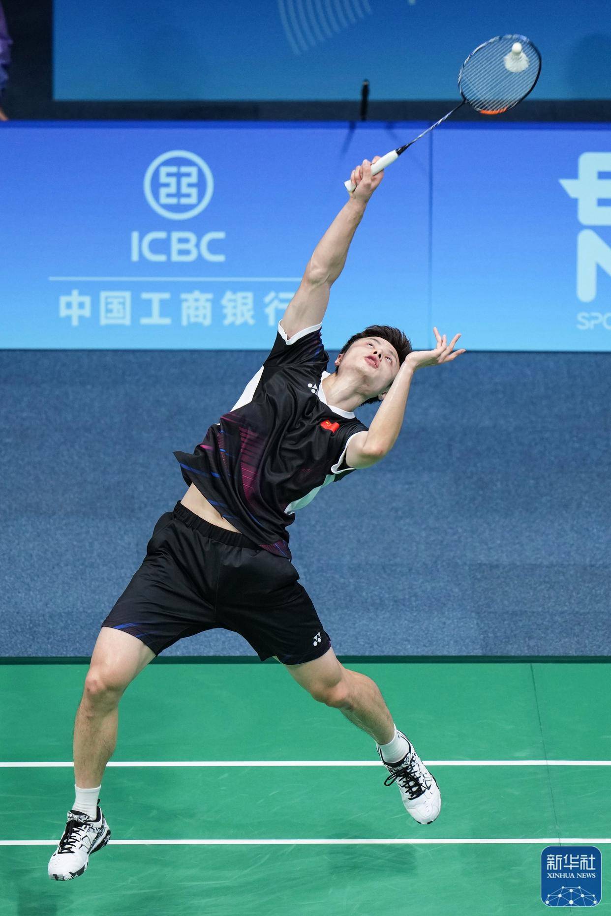 杭州亚运会|石宇奇晋级羽毛球男单决赛_新华社_选手_中国