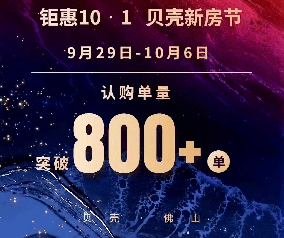 卖爆了！多盘狂销过亿！双节长假，佛山楼市数据出炉_成交_保利_楼盘