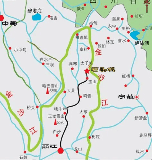 南连大理白族自治州剑川,鹤庆,宾川三县及楚雄彝族自治州大姚,永仁两