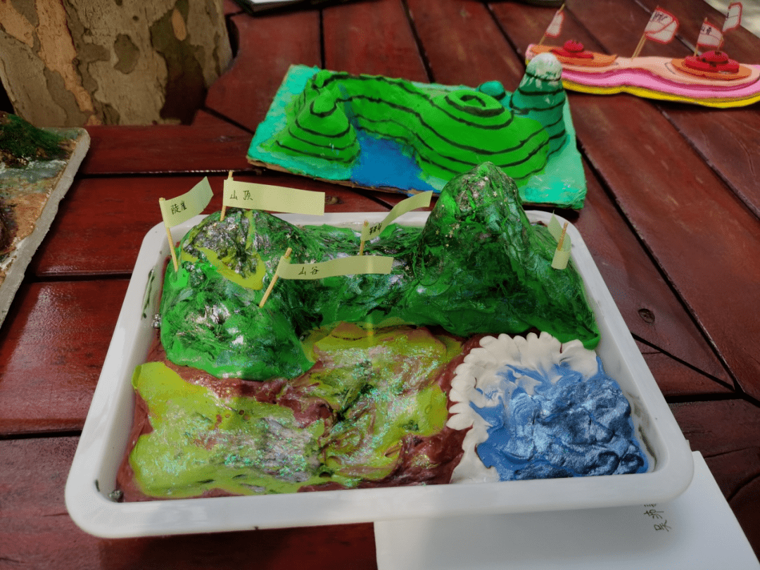 优秀作品展览要想制作山体模型,需要充分的前期准备工作