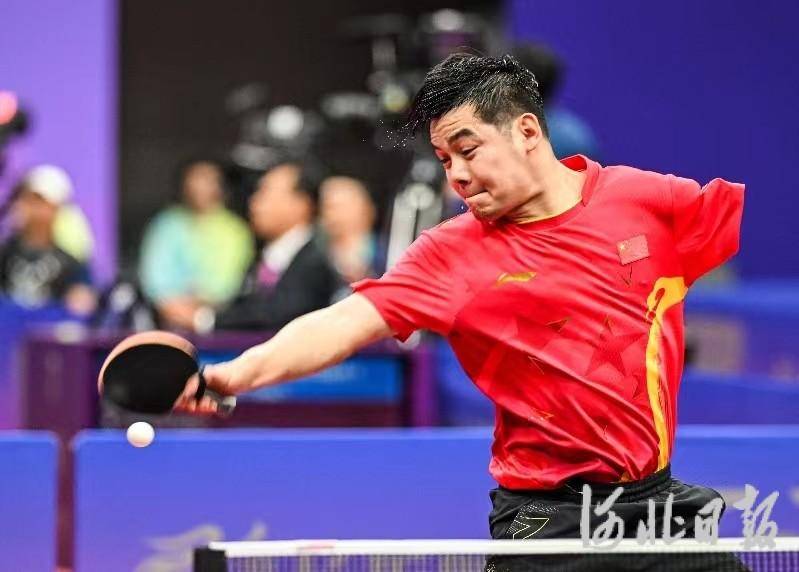 亚残运快讯|河北运动员赵帅获得乒乓球男子单打8级冠军_日报_彭伟楠