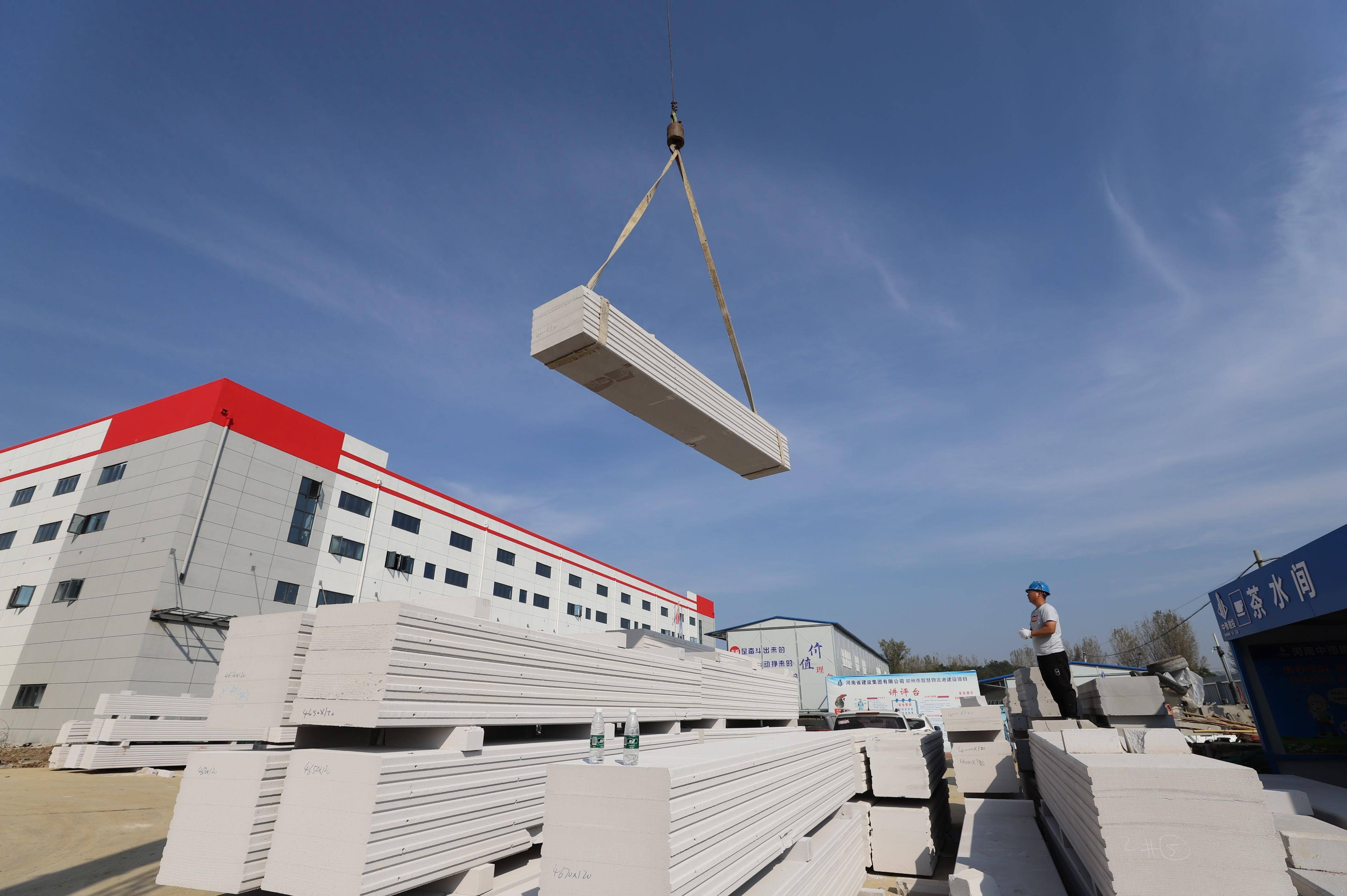 邓州京东智慧物流港项目全力推进_发展_中心_设备