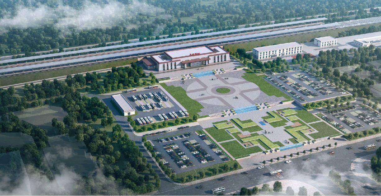 这条"黄金通道"上的4座新建车站 效果图来了→_天祝_建筑_站房