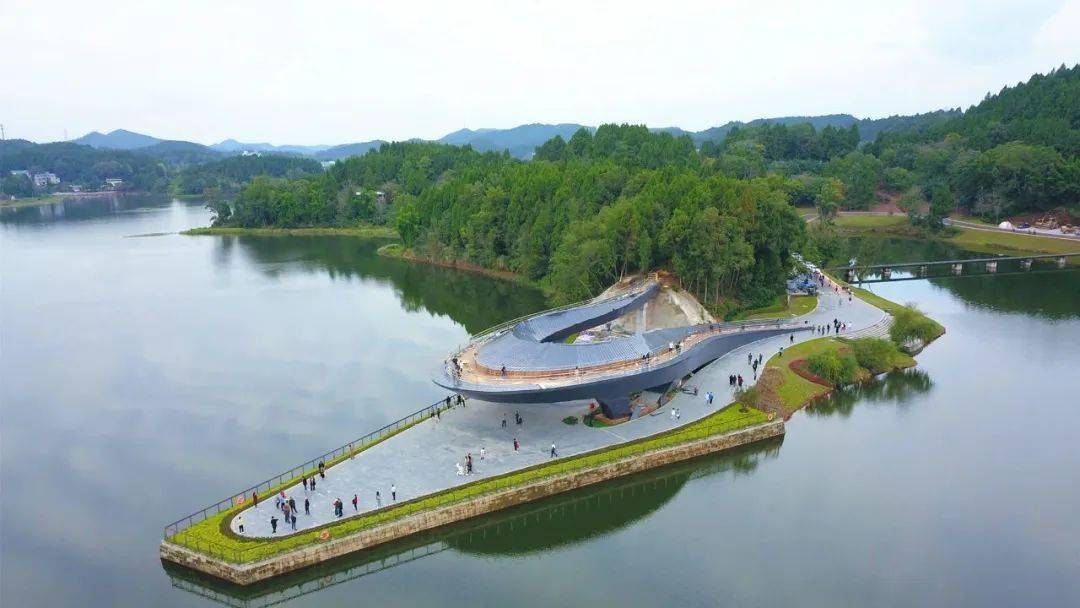 邂逅"蜀中西子"赤城湖的秋日山水~_遂宁_蓬溪_综合