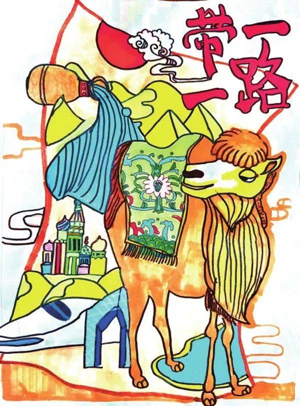 看京城小画师眼中的"一带一路"_辅导教师_北京_中国