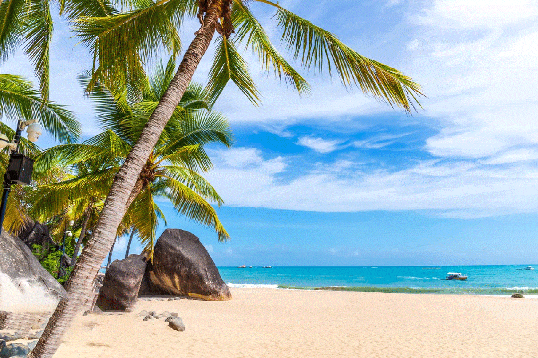 part/4天涯海角的自然景观是由大型海滩岩下马岭,天涯湾以及沙滩和