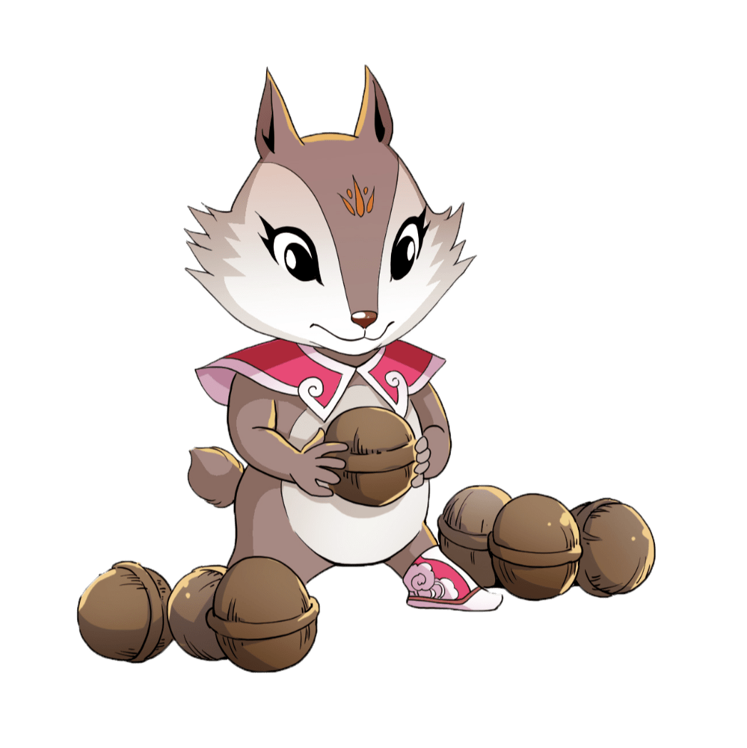 同学们,还记得我吗?我是有序品格小精灵——花栗鼠.